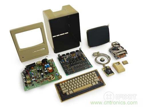 拆！古董級(jí)Macintosh 128K電腦
