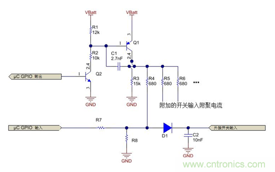 多開關(guān)檢測接口:為實現(xiàn)更小型、更高效設(shè)計集成化功能